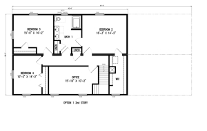 Asheville 3 - Option 1 - 2nd Floor