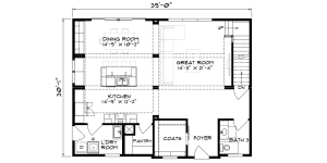 Ashville 2 - First Floor Plan