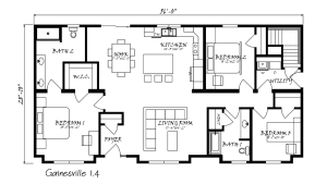 1.4 Ganesville Floor Plan