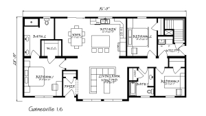 1.6 Gainesville Floor Plan