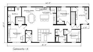 1.8 Ganesville Floor Plan