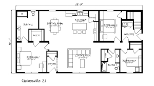 2.1 Gainesville Floor Plan